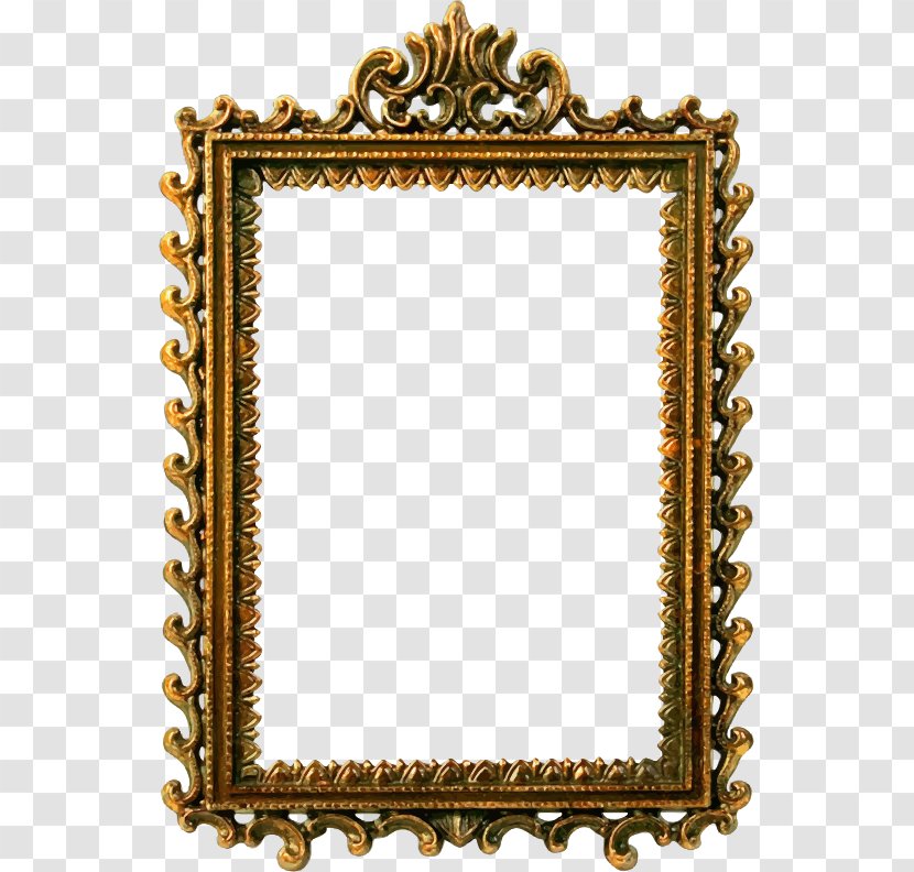 Picture Frames - Rectangle - Ornate Frame Transparent PNG