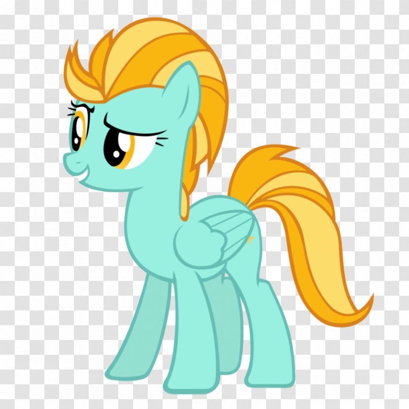 Rainbow Dash Pony Fluttershy Lightning Dust - Horse Transparent PNG