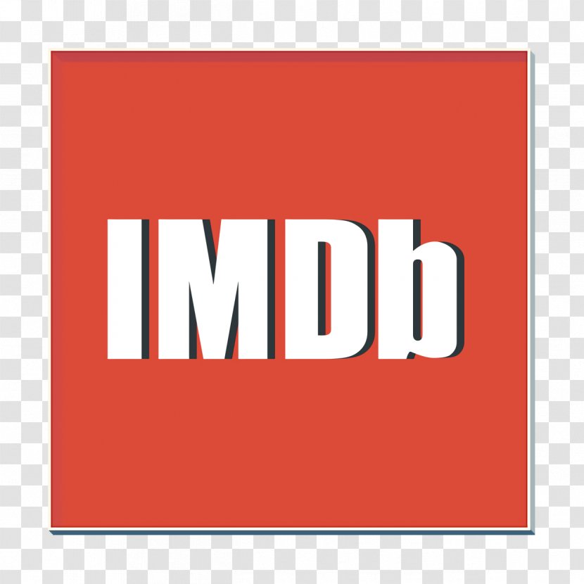 Imdb Icon Movie Red - Text - Rectangle Logo Transparent PNG
