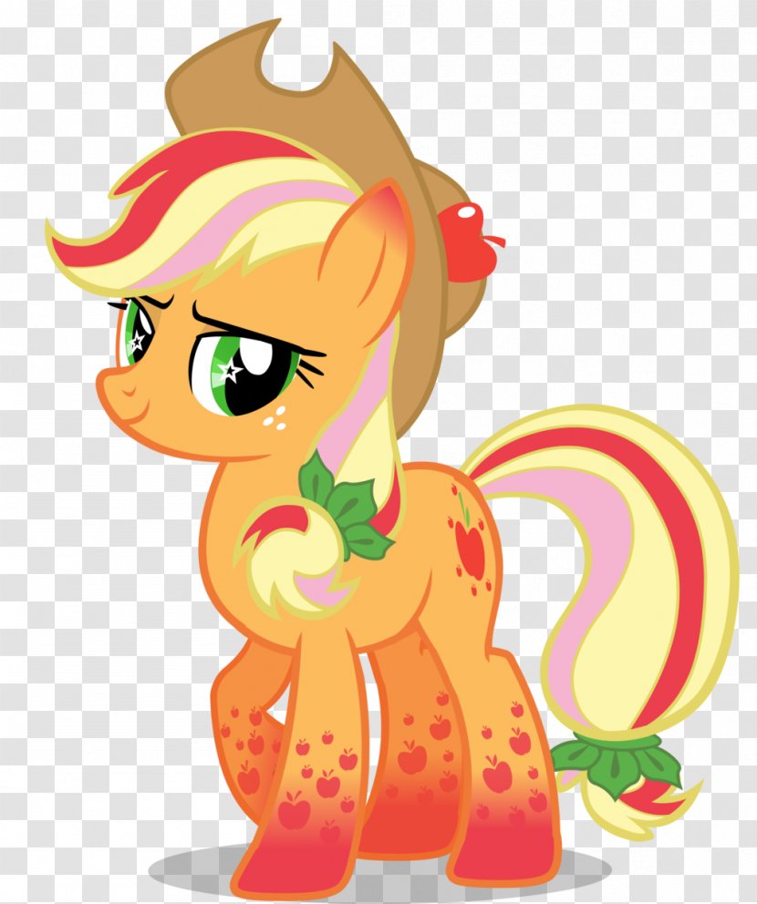 Pony Applejack Rainbow Dash Pinkie Pie Fluttershy - My Little Transparent PNG