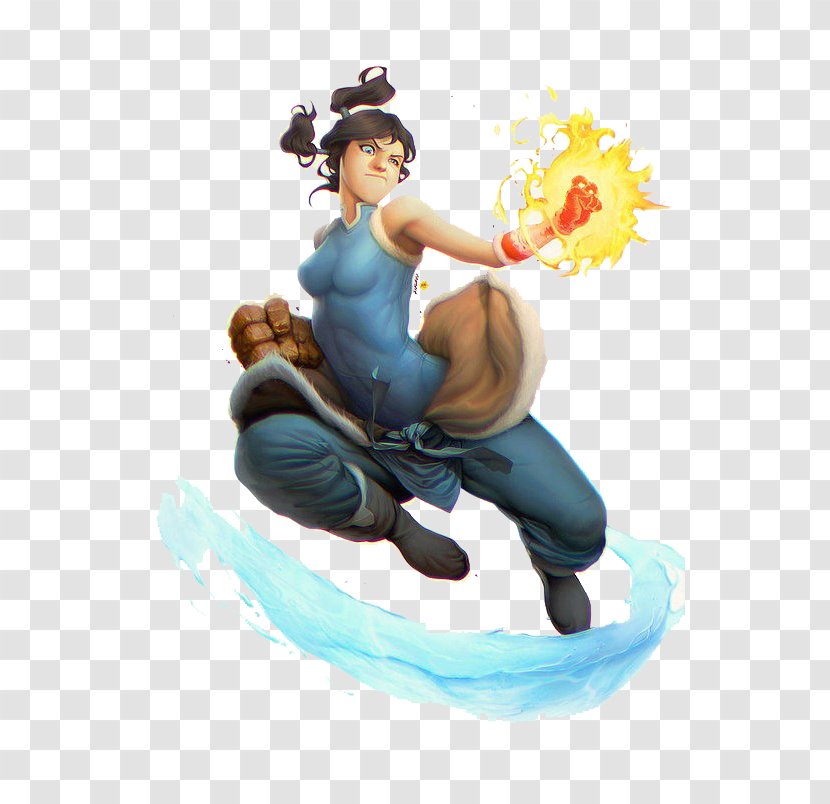 Korra Azula Sokka DeviantArt Mako - Frame - Cartoon 3d Warrior Transparent PNG