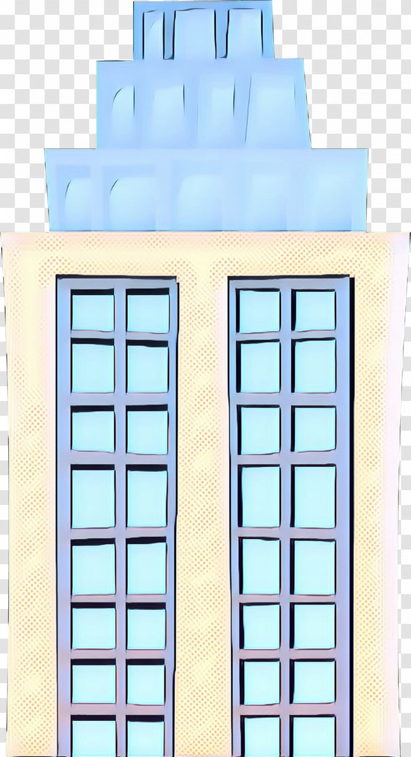 Retro Background - Facade - Door Window Transparent PNG
