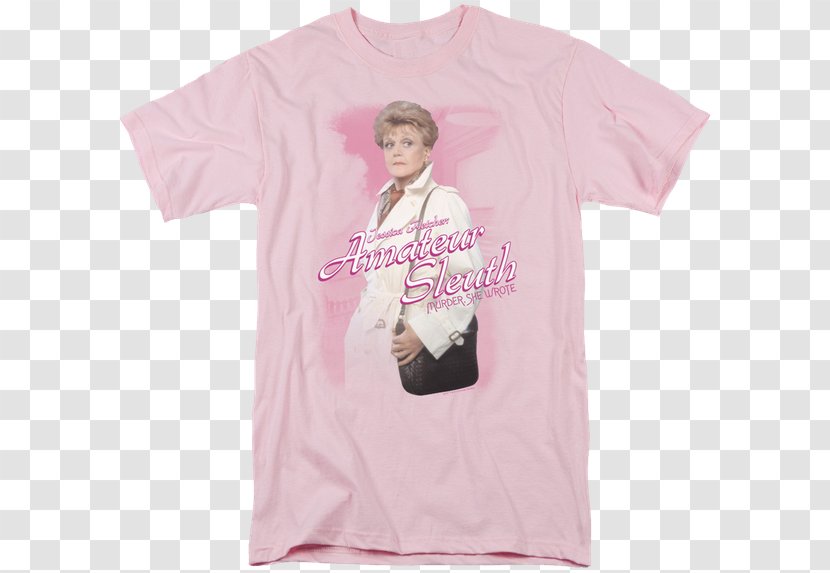 T-shirt Jessica Fletcher Sleeve Television - Text Transparent PNG