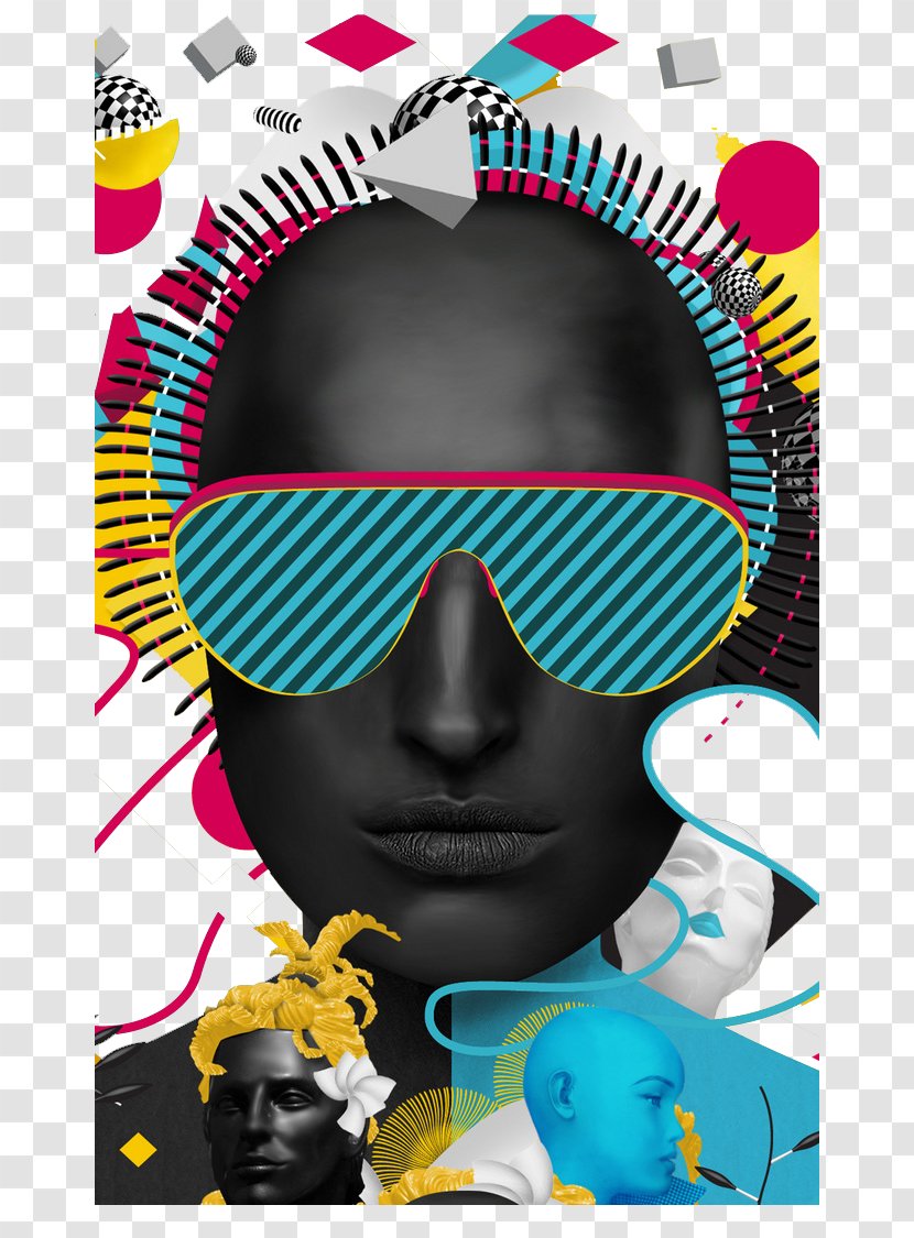 Avatar Graphic Design Illustration - Sunglasses - Pope Transparent PNG