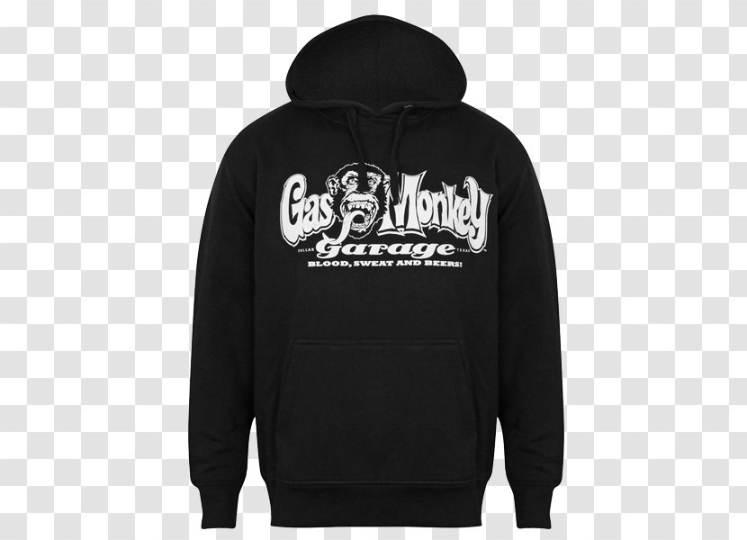 Gas Monkey Garage T-shirt Hoodie Clothing - Hood Transparent PNG