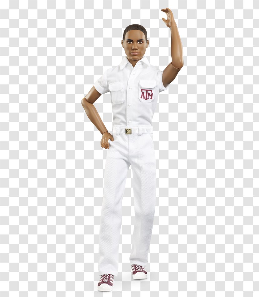 Ken Texas A&M University Star Trek Uhura Barbie Doll - Standing Transparent PNG