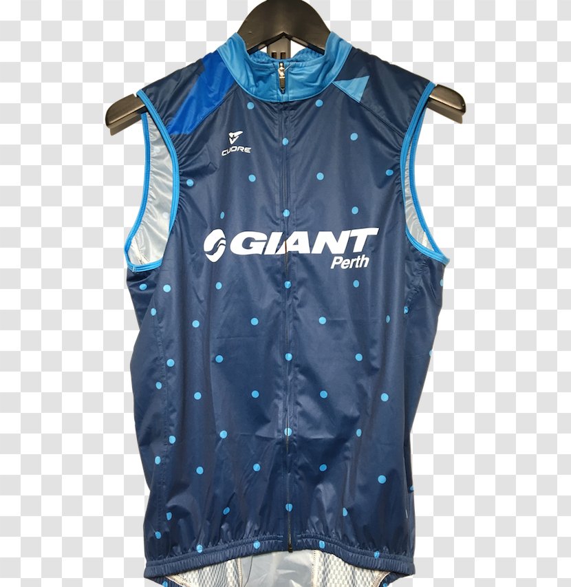 Jersey Giant Perth Sleeve Gilets Bicycles - Men Vest Transparent PNG