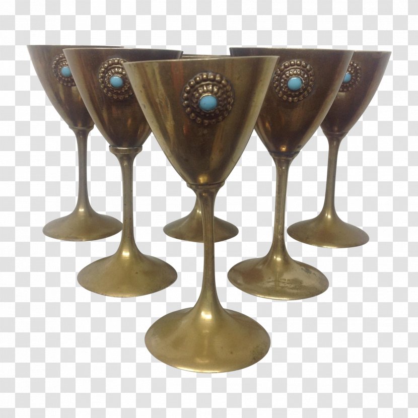 Wine Glass Champagne Cocktail - Metal Transparent PNG