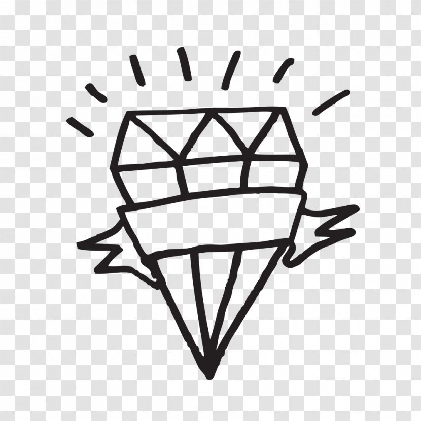 Tattoo Diamond Ring - Engagement Transparent PNG