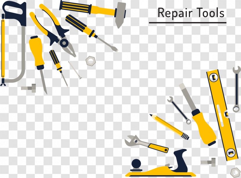 Hand Tool Hammer Set Hardware Vector Life Tools Transparent PNG