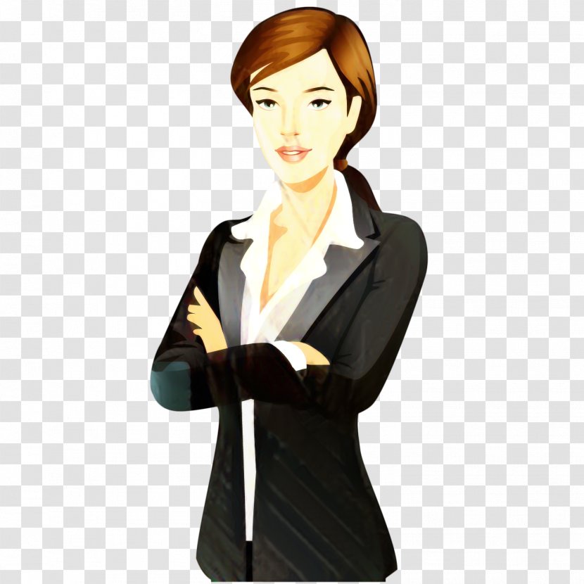 Businessperson Vector Graphics Clip Art Woman - Jacket Transparent PNG