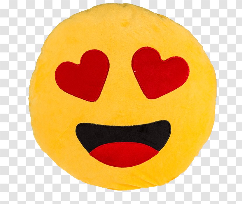 Emoji Sticker Emoticon Heart - Orange Transparent PNG