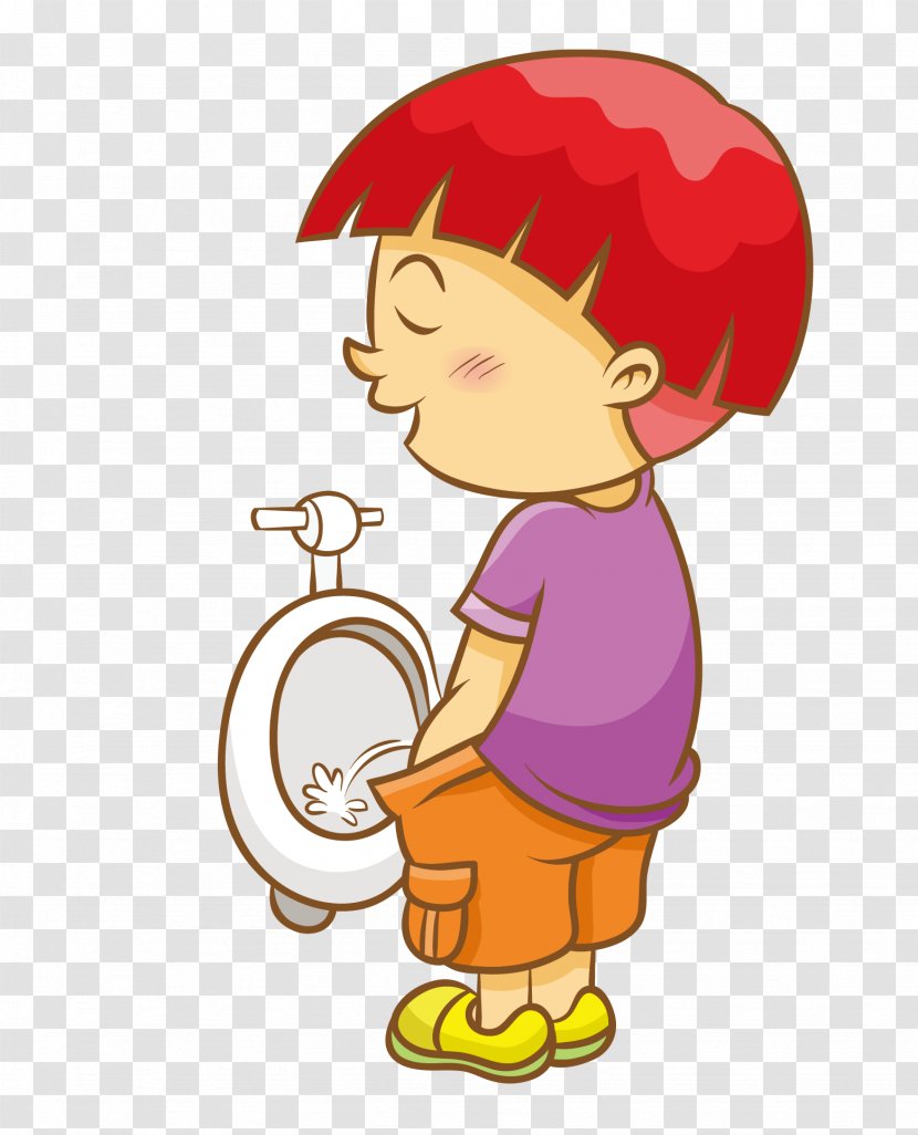 Toilet Cartoon - Frame - The Boy On Transparent PNG
