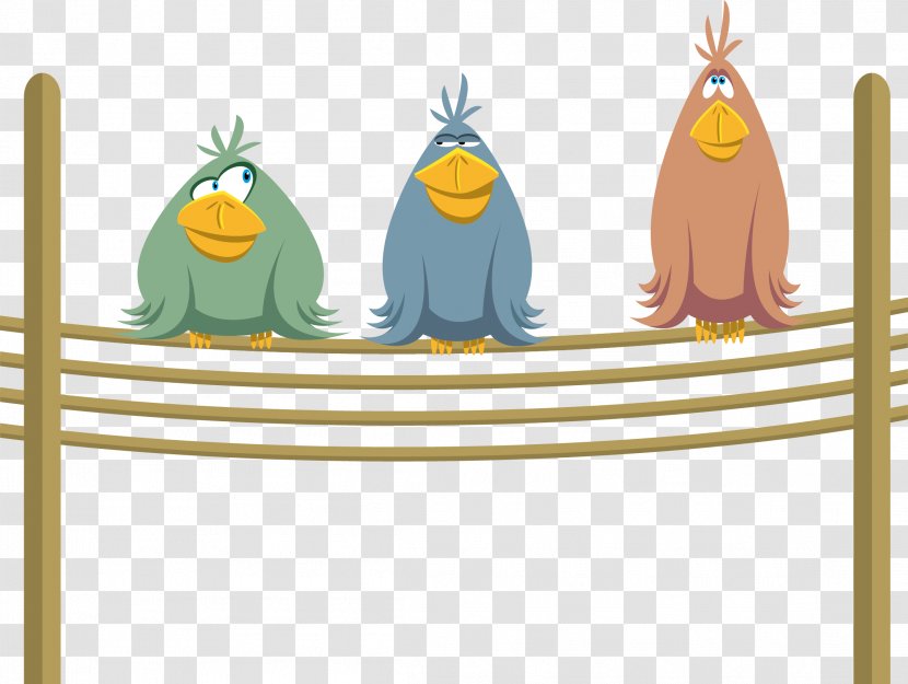 Cartoon Royalty-free Illustration - Bird Element Transparent PNG