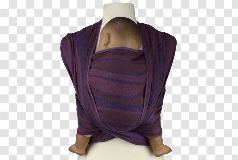 Outerwear Shoulder Sleeve - Neck - Purple Waves Transparent PNG