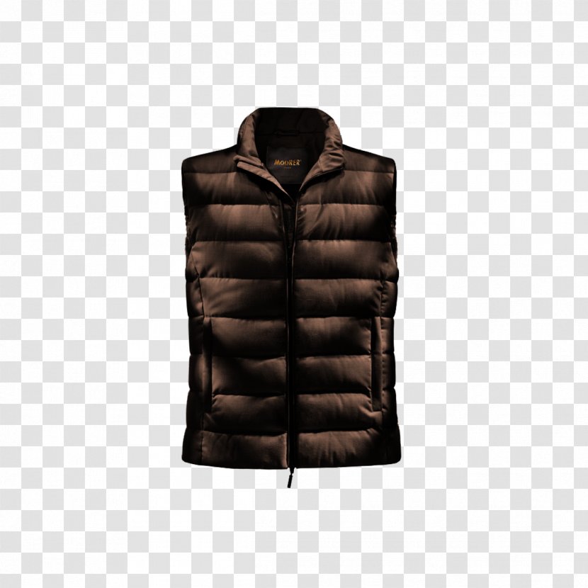Jacket Zipper Pocket Bontkraag Drawstring - Brown Transparent PNG