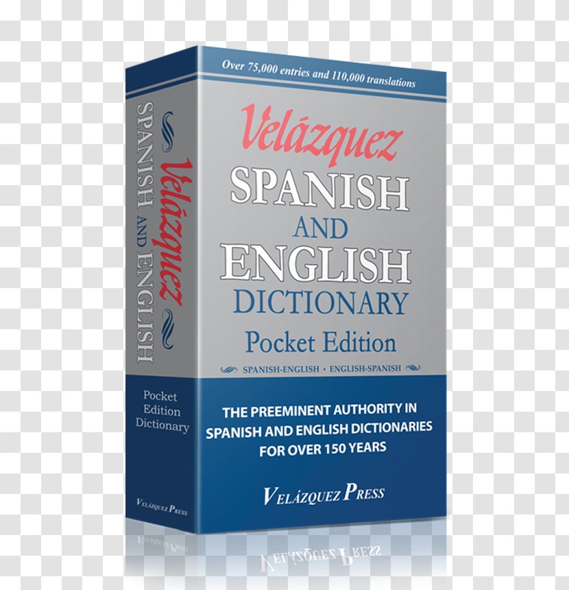 Bilingual Dictionary Velázquez Press Book Brand Transparent PNG