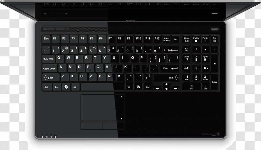 Computer Keyboard Hard Disk Drive MacOS File Allocation Table Western Digital - Microsoft Windows - Laptop Transparent PNG