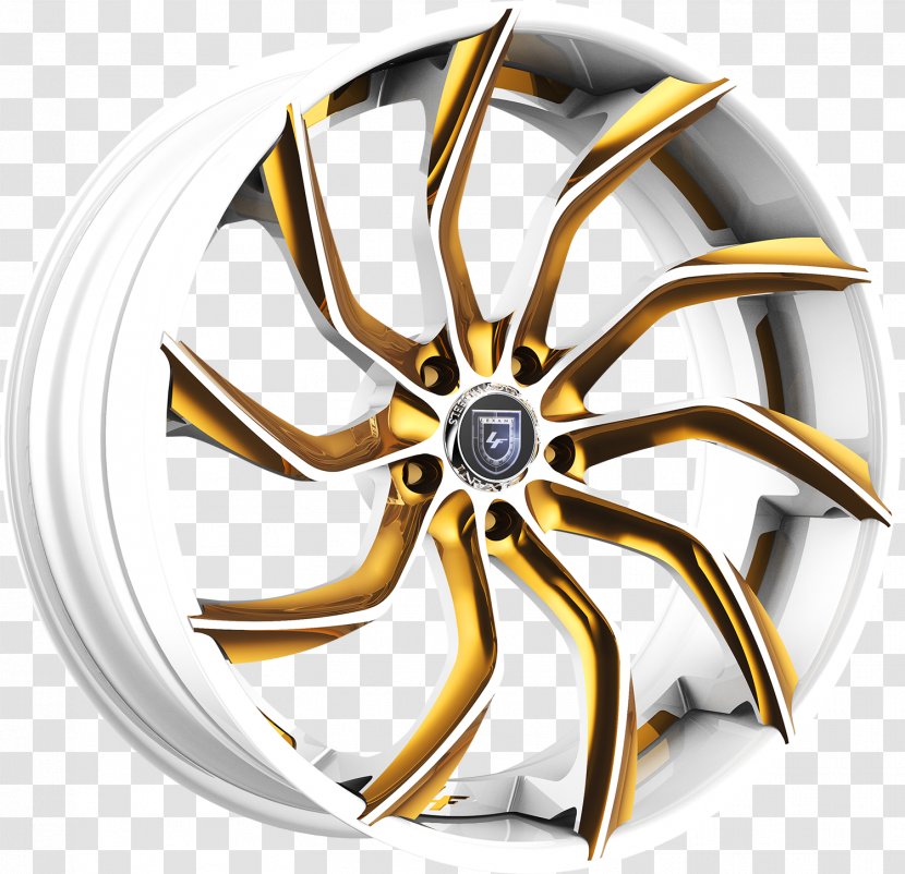 Alloy Wheel Car Rim Hubcap Spoke - Automotive Tire Transparent PNG