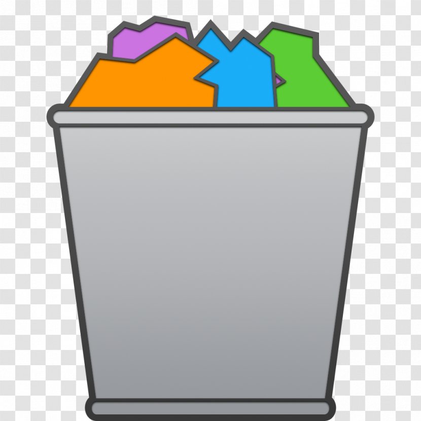 Rubbish Bins & Waste Paper Baskets MacOS - Containment - Trash Can Transparent PNG