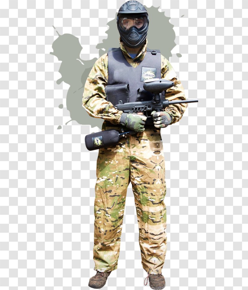 Paintball Equipment Guns Clothing Laser Tag - Frame Transparent PNG