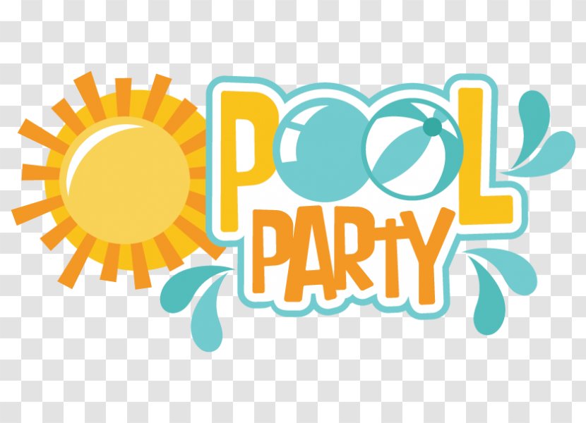 Party Swimming Pool Clip Art - Orange - Privet Transparent PNG