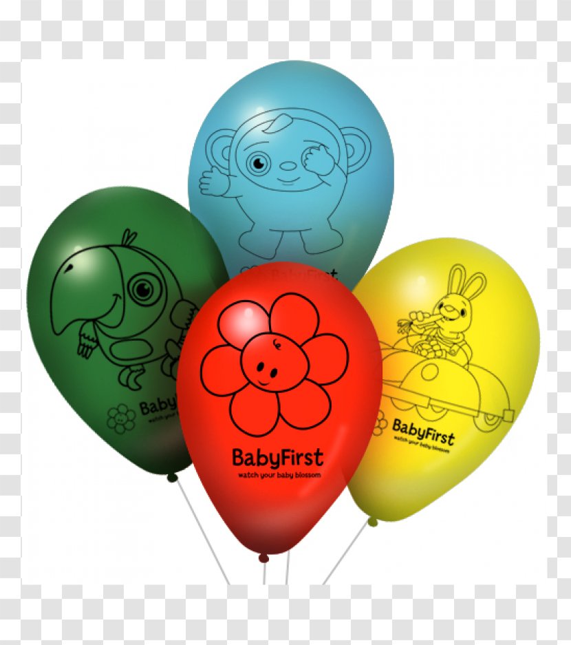 Balloon Modelling BabyFirst Party Favor - Latex Transparent PNG