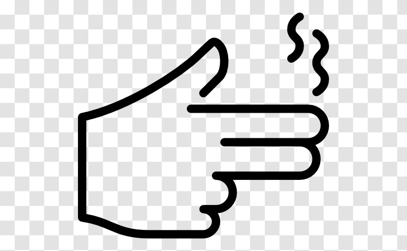 Finger Gun The Clip Art - Hand Gestures Transparent PNG