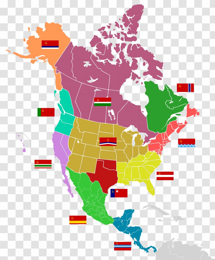 Canada Mexico North Carolina French And Indian War U.S. State - License Transparent PNG