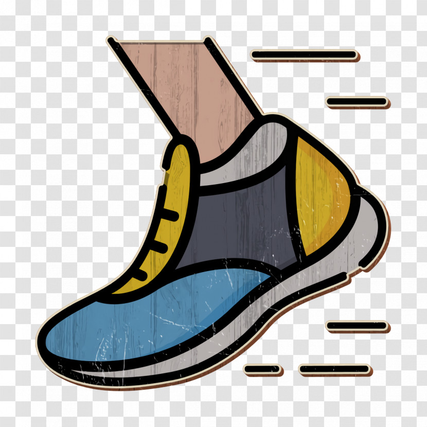 Gym Icon Sneaker Icon Transparent PNG