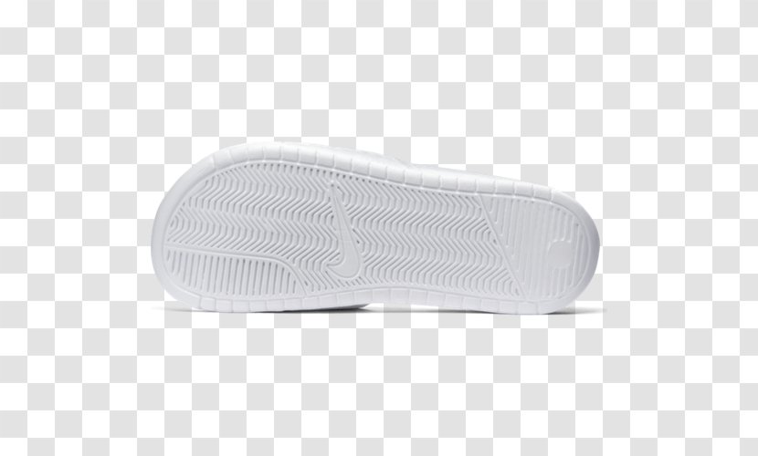 Slipper Sandal Just Do It Nike White - Tennis Shoe Transparent PNG