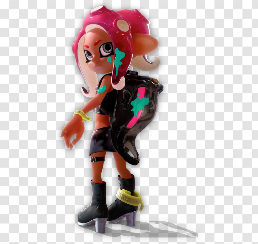 Splatoon 2 Nintendo Switch Expansion Pack Video Game - Octopus Transparent PNG