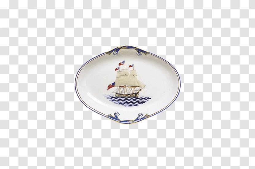 Plate United States Tray Mottahedeh & Company Tableware - Frigate Transparent PNG