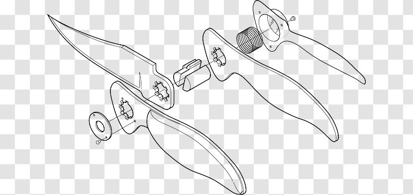 Swiss Army Knife Exploded-view Drawing Clip Art - Tree - Pen Transparent PNG