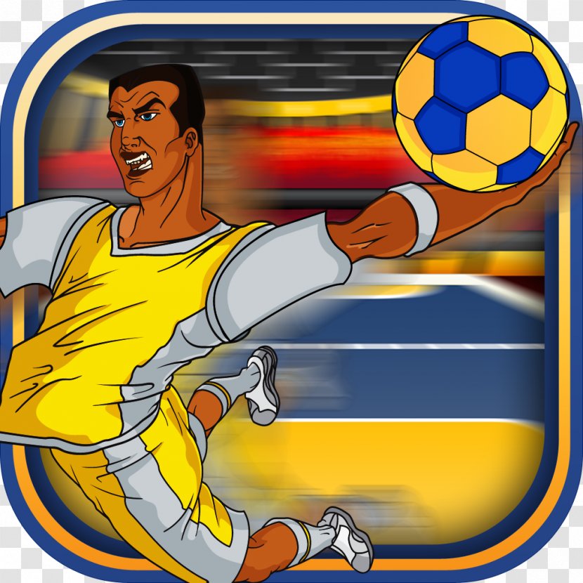 Team Sport Ball Sporting Goods - Cartoon - Handball Transparent PNG