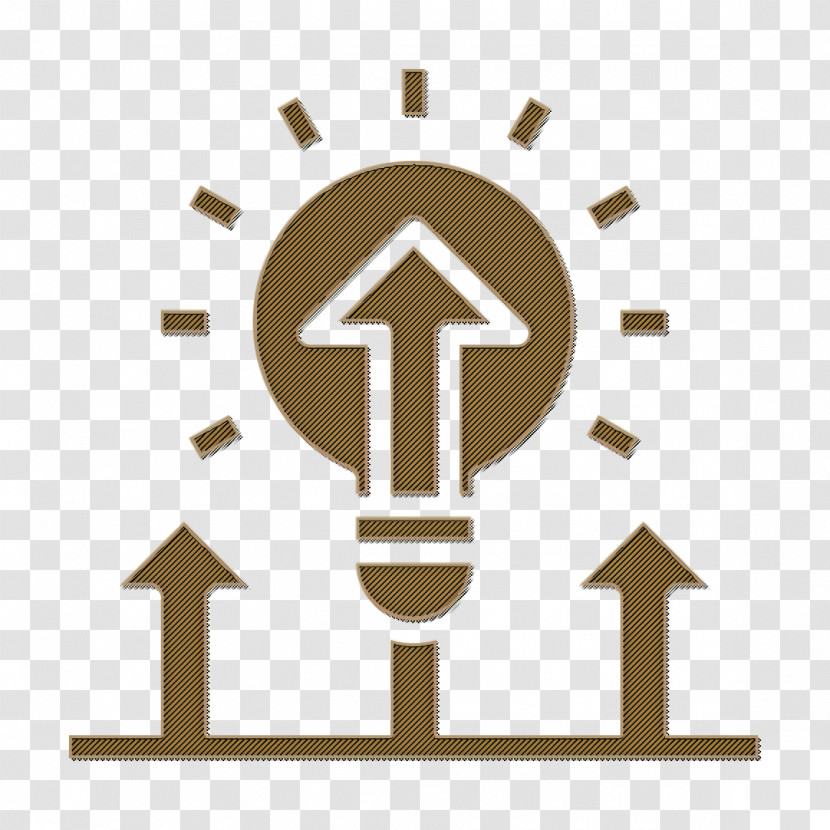 Up Icon Startup Icon Lightbulb Icon Transparent PNG