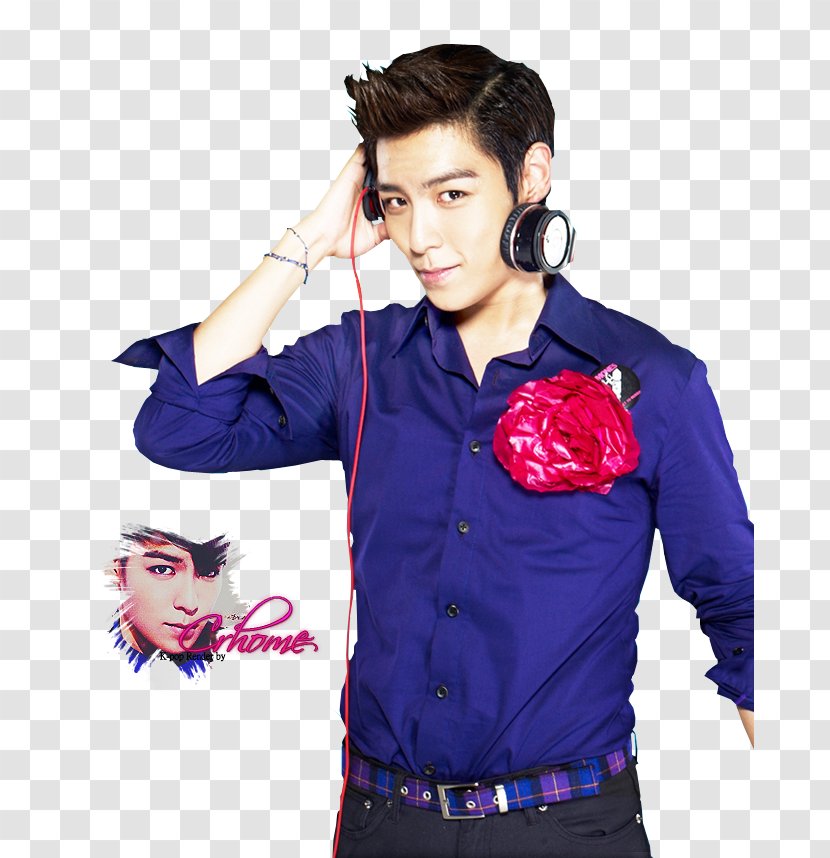 T.O.P G-Dragon BIGBANG South Korea K-pop - Flower - Kpop Transparent PNG