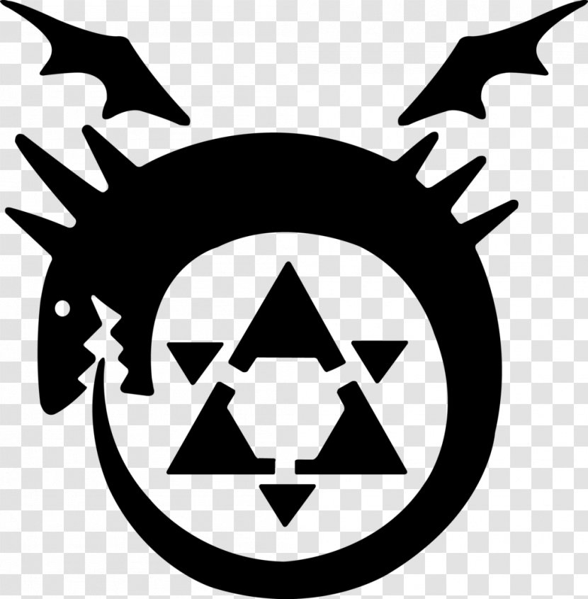 Homunculus Fullmetal Alchemist Alchemy Ouroboros Symbol - Sign - Otaku Vector Transparent PNG
