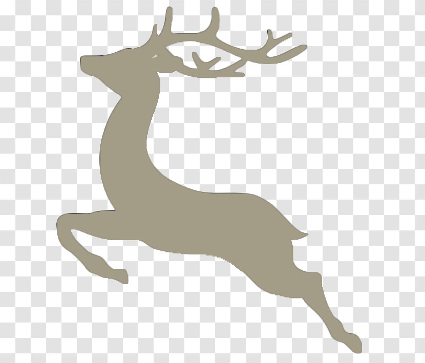 Royalty-free Silhouette Plotter Clip Art - Reindeer Transparent PNG