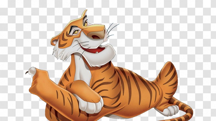 Shere Khan The Jungle Book King Louie Baloo Mowgli - Small To Medium Sized Cats - Khanda Transparent PNG