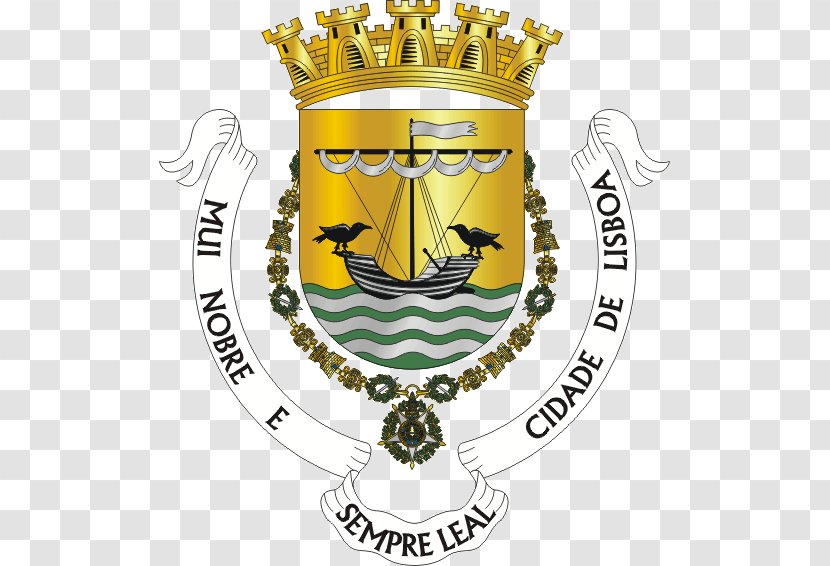 Flag Of Lisbon Portugal Coat Arms - National Symbol Transparent PNG