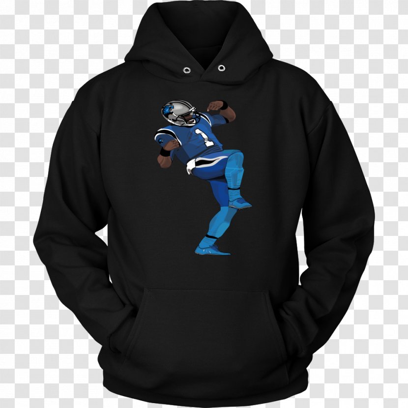 Hoodie T-shirt Unisex Clothing Sweater - Cam Newton Transparent PNG