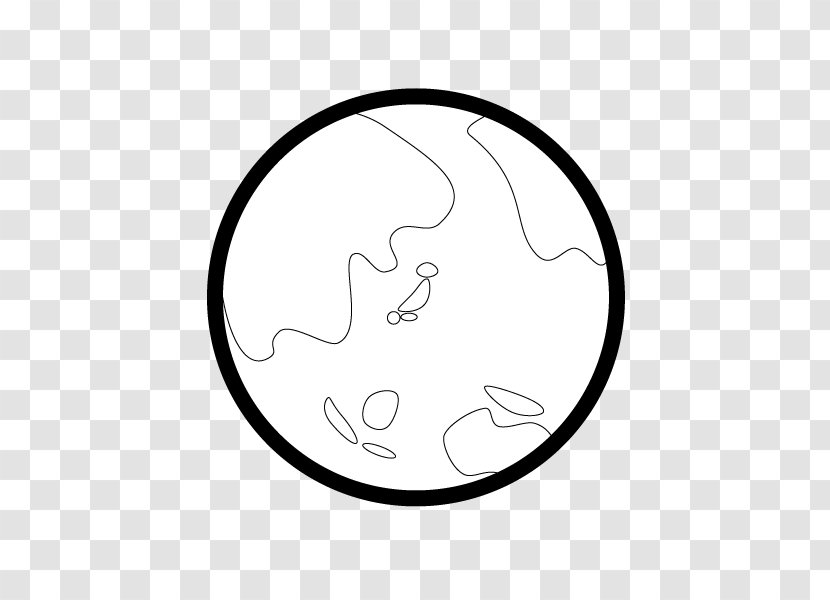Thumb White Animal Clip Art - Oval - Black Earth Transparent PNG