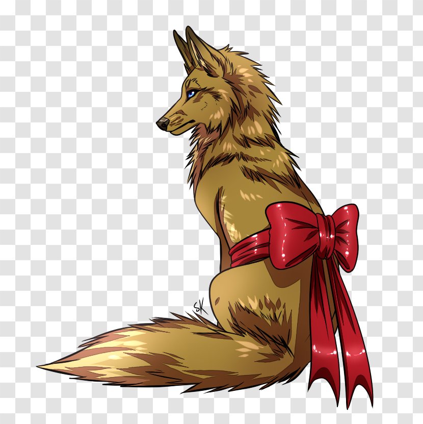 Dog Red Fox Tail - Sk II Transparent PNG