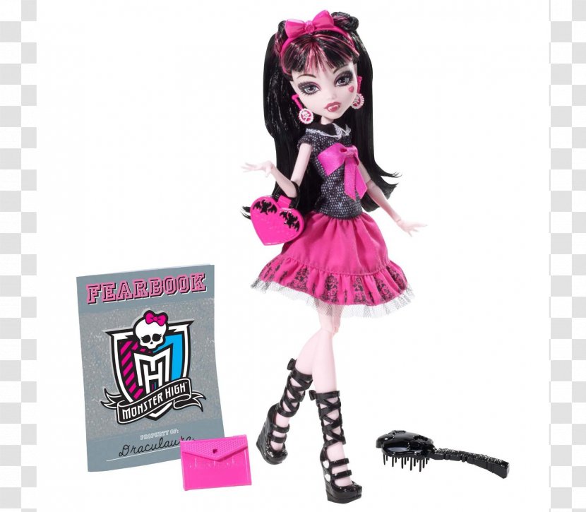 Amazon.com Monster High Doll Toy Ghoul - Fashion Transparent PNG
