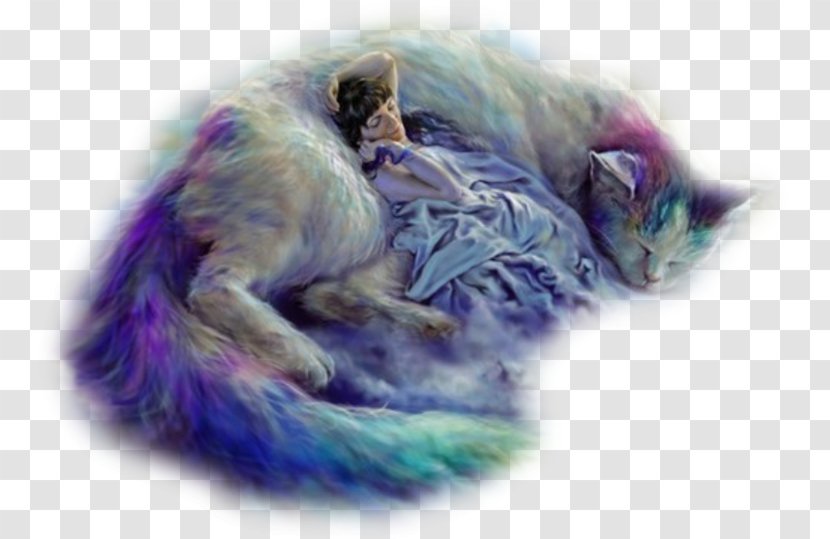 Cat Desktop Wallpaper Fantasy Magic - Thread Transparent PNG