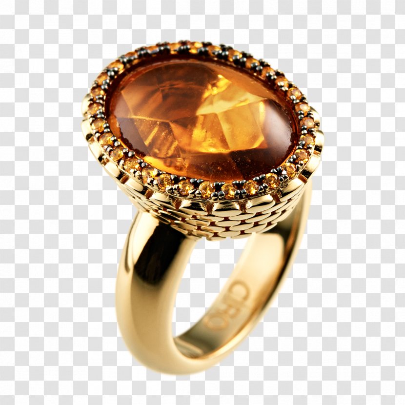 Earring Body Jewellery Gold Bracelet - Jewelry - Orange Ring Transparent PNG