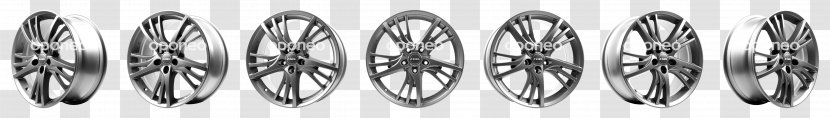 Alloy Wheel Rim Tire Material Body Jewellery - Monochrome - Rial Transparent PNG