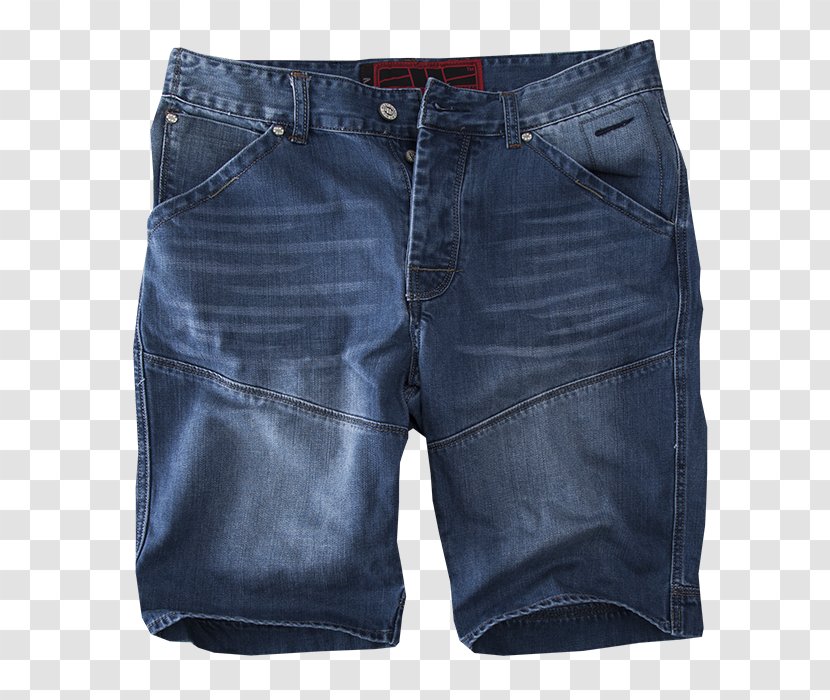 Jeans Denim Bermuda Shorts - Blue Transparent PNG