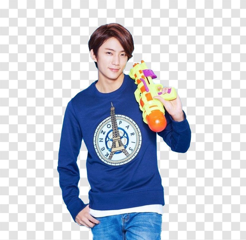 Long-sleeved T-shirt B1A4 Clip Art - Neck Transparent PNG